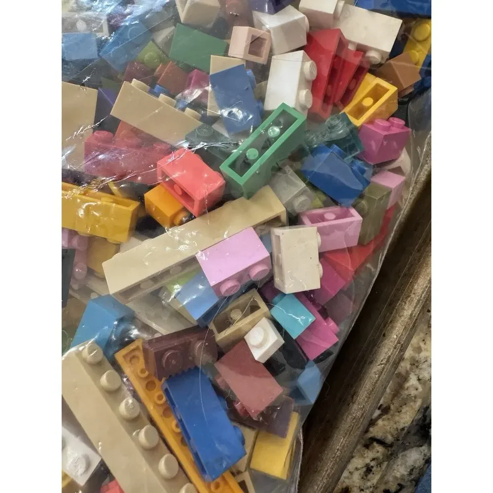2 lbs Mixed LEGO Lot Authentic Genuine Bricks Parts & Pieces - Cleaned & Sorted - Picture 4 of 6